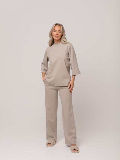 Everyday Loungewear Essentials komplekt, beež