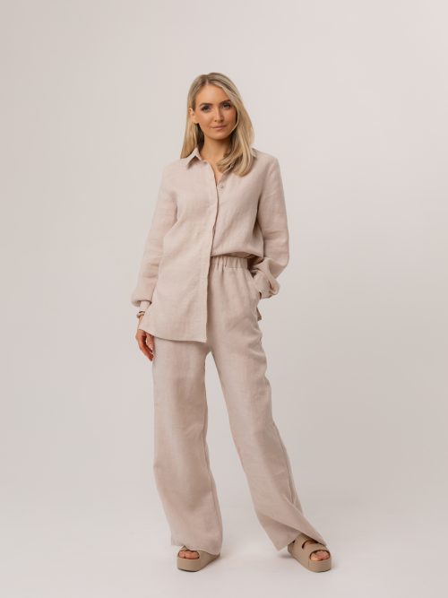 Sunday Loungewear püksid, beež