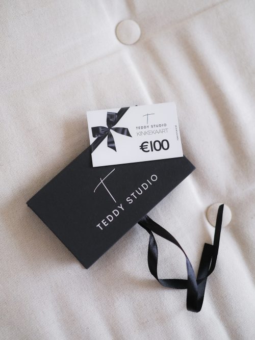 Teddystudio füüsiline kinkekaart elegantses karbis