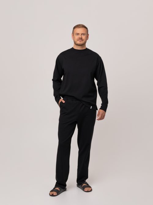 Everyday Loungewear meeste püksid, must