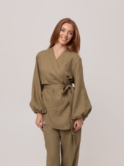 Sunday Loungewear hõlmikpluus, khaki