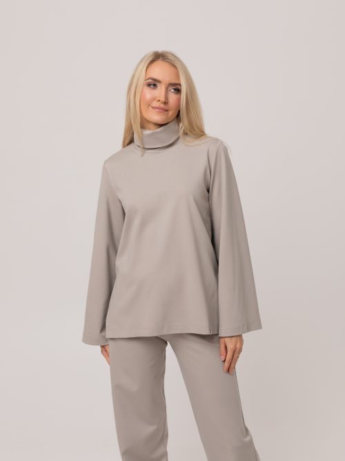 Everyday Turtleneck pluus, beež