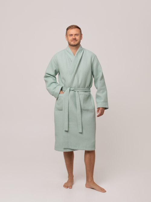 Waffle meeste hommikumantel, münt