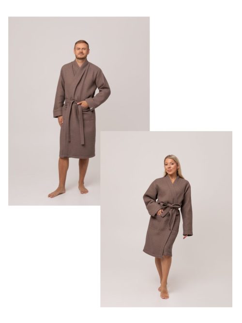 Hommikumantlite komplekt Couples - Mocha