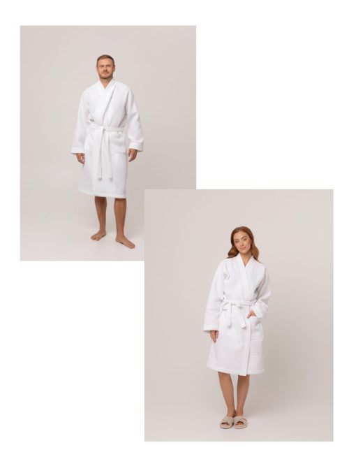 Hommikumantlite komplekt Couples - Valge