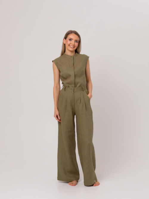 Sunday Loungewear klassikalised püksid, khaki