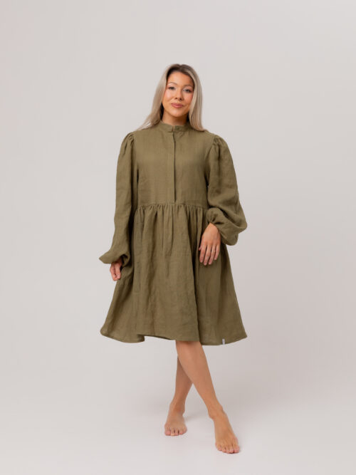 Sunday linane kleit, khaki