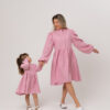 Mommy and me linased kleidid, heleroosa – emmele ja lapsele