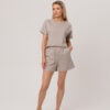 Everyday Loungewear lühikesed püksid, beež – naistele