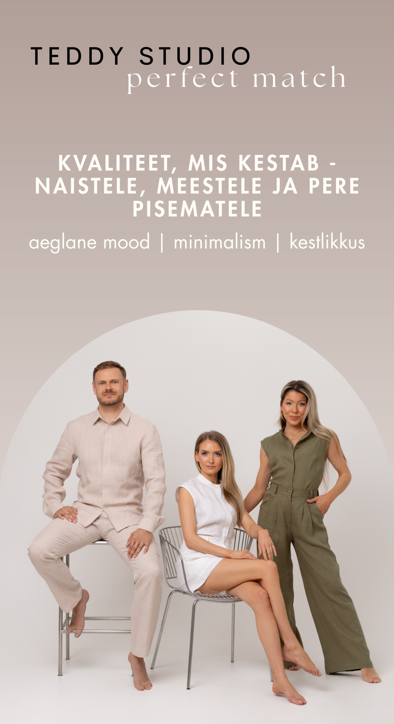 Matchivad hetked – TeddyStudio kollektsioon