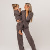 Mommy & Me komplekt mocha pruun emale ja lapsele